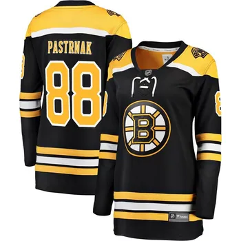 Fanatics Dámský dres Boston Bruins NHL David Pastrňák 88 Breakaway Player Jersey Original Velikost: dámské XXL