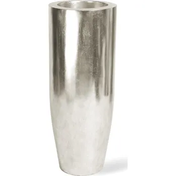 Květináč Pandora Silver Leaf 35x90cm + doprava zdarma