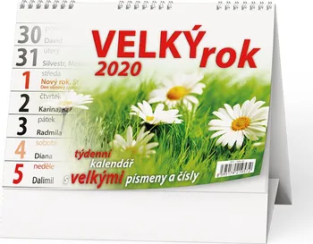Kalendář Baloušek Tisk Stolní kalendář Velký rok 2020