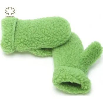 Rukavice Rukavice dospělé z ovčí vlny XS-L hráškově zelená, Barevné varianty Světle zelená, Velikosti M 200-100-00002