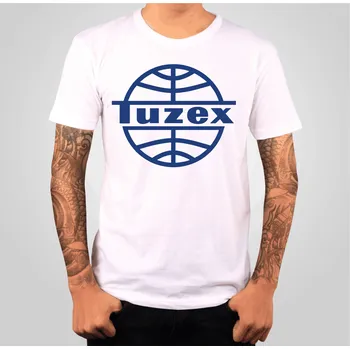 Pánské oblečení Tričko - Tuzex (staré dobré časy), Barva látky tyrkysová modrá, Střih Dámsky, Velikost XXL