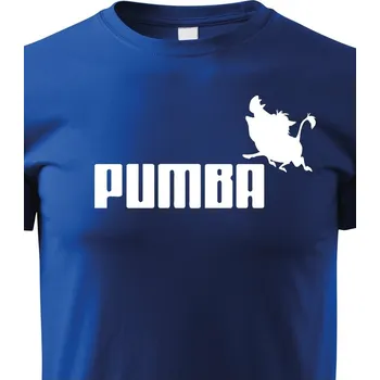 Chlapecké tričko Dětské tričko s potiskem Pumba, Barva Modrá, Velikost 158 cm/12 roků, Canvas Dětské tričko Bezvatriko.cz 1