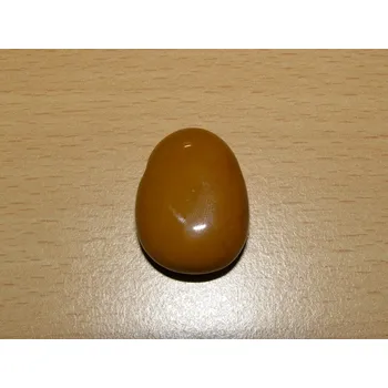 Drahý kámen Jaspis žlutý - Přívěsek - tromlovaný kámen vrtaný - kpt33