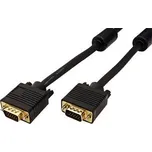 VGA kabel propojovací M/M 15m stíněný Ferrity DDC2 - 11.92.5265