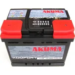 Akuma Autobaterie Komfort 12V, 60Ah | 510A | L2 60