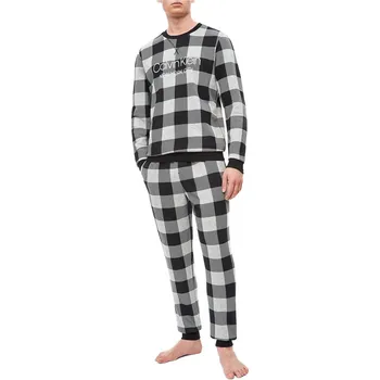 Pánská mikina Pánská mikina NM1725E-2ZJ černošedá - Calvin Klein černo-šedá XL