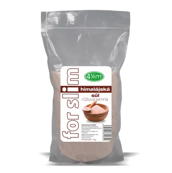 Kuchyňská sůl Recenze 4Slim Himalájská sůl růžová jemná 1 kg
