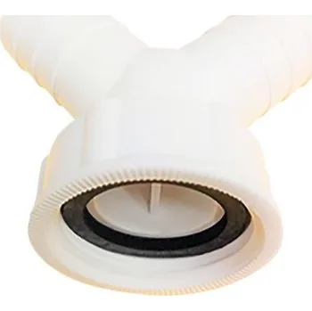 Dvojité kolínko Viega k sifonu