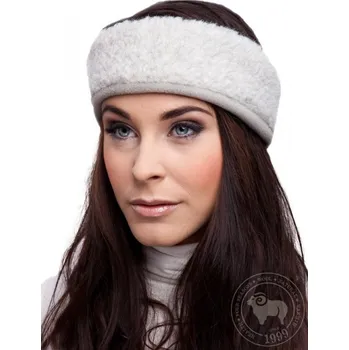Čelenka z ovčí vlny, světle šedá 54-62, Barevné varianty Šedá, Velikosti 62 200-100-00036