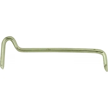 Okno Protikus obrtlíku, 50 x 2 mm, ocel pomosazená | Okna Kování na kastlová okna Protikus obrtlíku