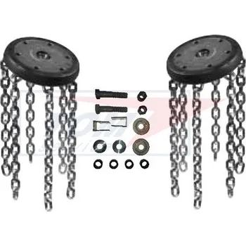 Sněhové řetězy ONSPOT - kolo 6-ti řetězové průměr 190mm - sada 2 ks