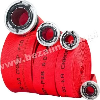 Zahradní hadice BEZALIN zásahová hadice C52 - 20 m s AL spojkou, červená s povrchovou úpravou