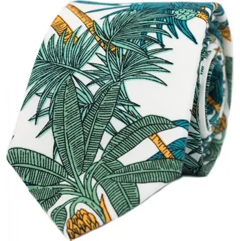 Bubibubi Bílá kravata Azure