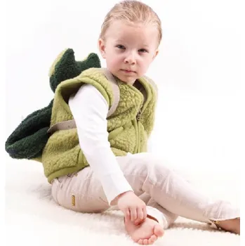 Dámská vesta Dětská vesta L z ovčí vlny, Barevné varianty Světle zelená, Velikosti L 200-100-00053