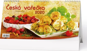 Kalendář Baloušek Tisk stolní kalendář Česká vařečka 2020