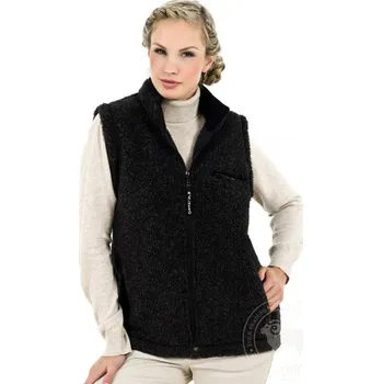 Dámská vesta Dámská vesta z ovčí vlny Sport XS - L černá, Barevné varianty Černá, Velikosti XS 200-100-00060
