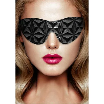 Erotická maska Ouch! Luxury Eye Mask Black
