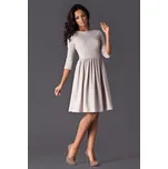 Dámské šaty Figl M117 béžové XL