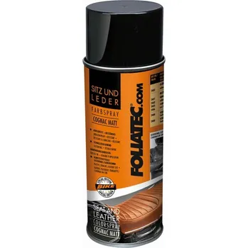Autolak Foliatec Koňaková matná barva na kůži a koženku Seat & Leather 2405, 400 ml
