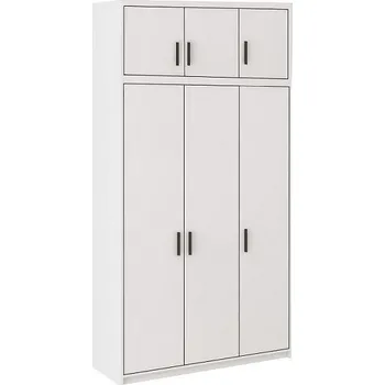 Šatní skříň Šatní skříň SALEM 3D, bílá