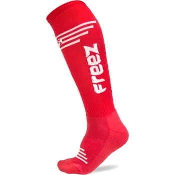 Pánské ponožky Sportovní podkolenky FREEZ QUEEN-2 LONG SOCKS RED 35-38