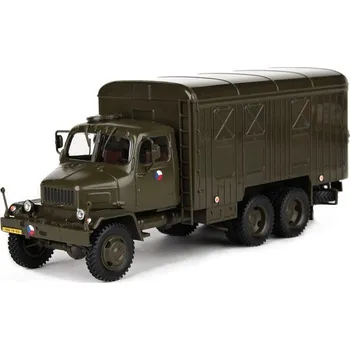 autíčko Abrex Praga V3S Skříňový Vůz (1967) Armáda ČR 1:43