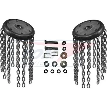 Sněhové řetězy ONSPOT - kolo 12-ti řetězové průměr 170mm - sada 2 ks