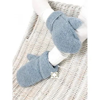 Rukavice Rukavice dětské z ovčí vlny XS-L světle modré, Barevné varianty Světle modrá, Velikosti 5-7 let 200-100-00003