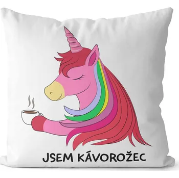 Dekorativní polštářek Polštář Kávorožec (Velikost: 40 x 40 cm)