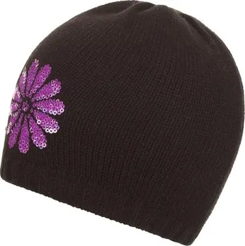 Čepice Čepice zimní Eisbär Glitter Flower Velikost: 53 černá