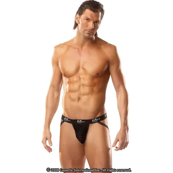 Slipy Coquette Pánské slipy Z5315 černá (síťované) - S + Doprava zdarma