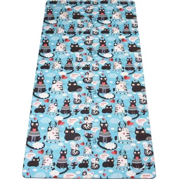 podložka na cvičení Designová dětská podložka na jógu Cats