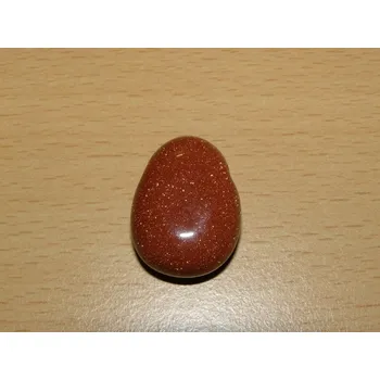 Drahý kámen Sluneční kámen - Přívěsek - tromlovaný kámen vrtaný - kpt39