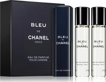 Chanel Bleu de Chanel perfumed water for men 3 x 20 ml complete, set - VMD  parfumerie - drogerie