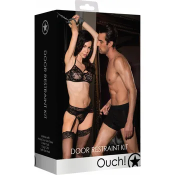 Ouch! Door Restraint Set Black