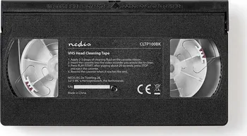 Nedis CLTP100BK čisticí VHS kazeta + kapalina 20 ml
