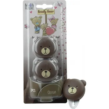 Osvěžovač vzduchu Osvěžovač vzduchu do auta - Lovely Bear (oceán)