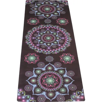 podložka na cvičení Designová podložka na jógu Mandala Dark, Velikost 1830 x 610 x 3,5