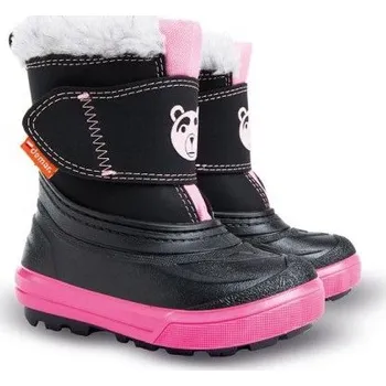 Dívčí sněhule Demar Bear B 1507 černé/růžové