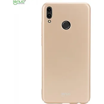Pouzdro na mobilní telefon Lenuo Leshield plastový kryt pro Honor 8X - zlatý