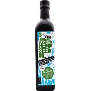 Rostlinný olej SUM Konopný olej z naklíčených semínek Bio 500 ml