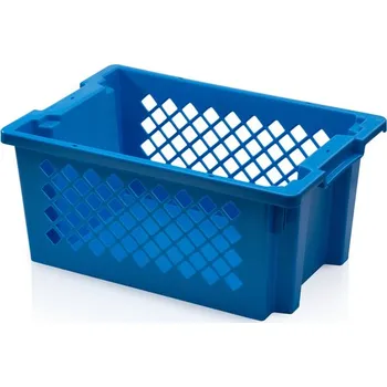 Přepravka na jídlo Přepravka stohovatelná SN děrovaná 60x40x27