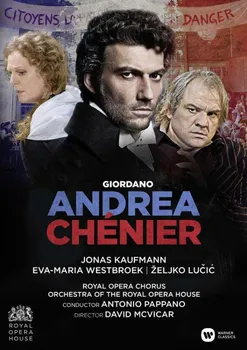 Zahraniční hudba Giordano: Andrea Chenier - Jonas Kaufmann [DVD]