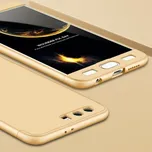 Matný kryt na celý telefon pro Honor 9 - zlatý