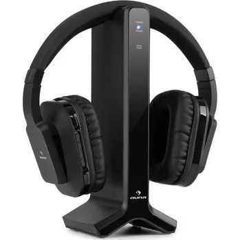 Sluchátka Auna Silencium černá