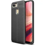 Pouzdro TVC Carbon pro Oppo A7/Oppo AX7 Barva: Černá