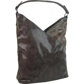 Kabelka BELLA BELLY Moderní dámská kabelka přes rameno 5140-BB přírodní hnědá