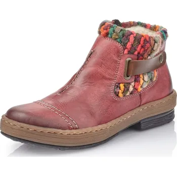 Dámské kozačky Rieker Z6784-35 Rot Kombi H/W 9 42