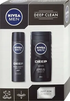 Kosmetická sada Nivea Men Deep Clean kosmetická sada pro muže