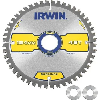 Příslušenství k pile IRWIN kotouč na dřevo a lamino 184x48Tx30/20/16 MPP MULTI 1897439